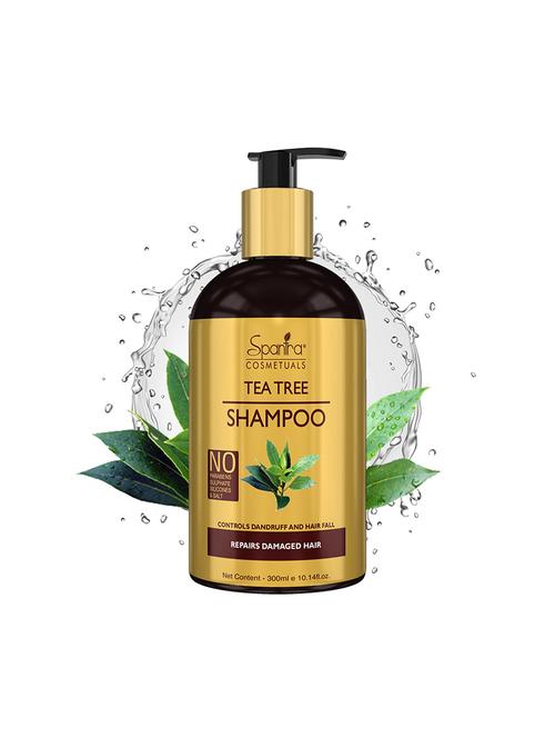 spantra tea tree shampoo, 300ml - 17693040 - Standard Image - 1