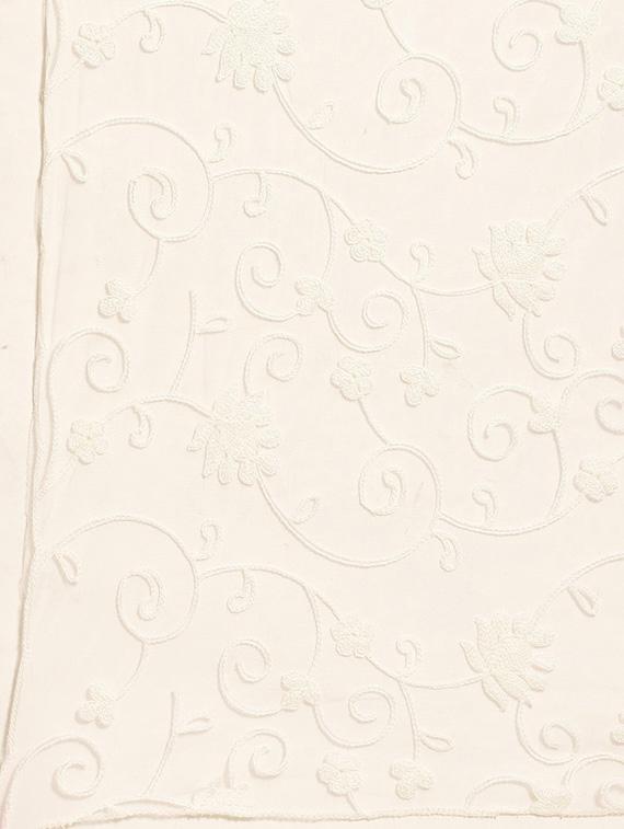white net embroidered dupatta - 17693339 - Zoom Image - 3