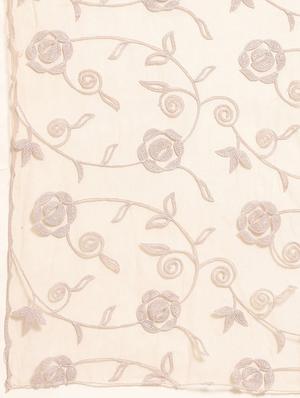 beige net embroidered dupatta - 17693354 - Standard Image - 3