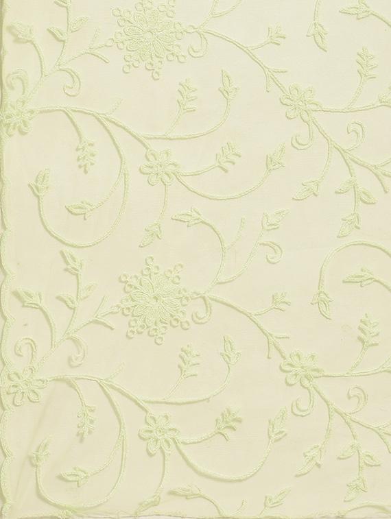 green net embroidered dupatta - 17693385 - Zoom Image - 3