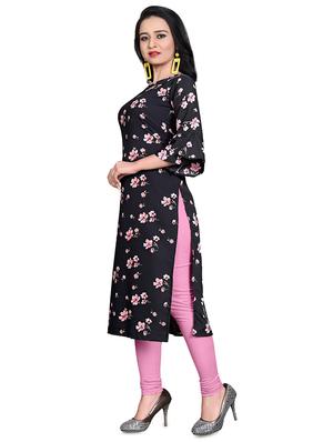 floral straight kurta - 17693388 - Standard Image - 2