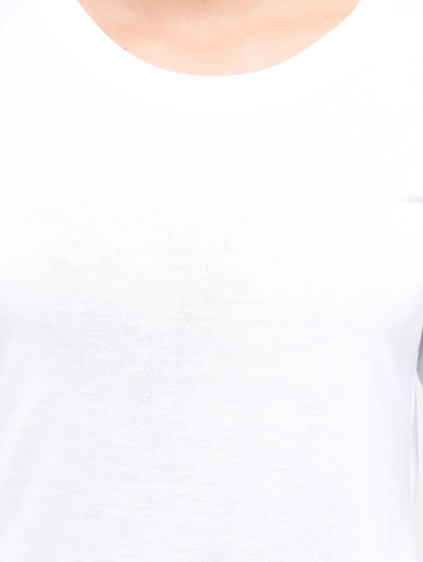 round neck solid tee - 17693599 - Zoom Image - 5