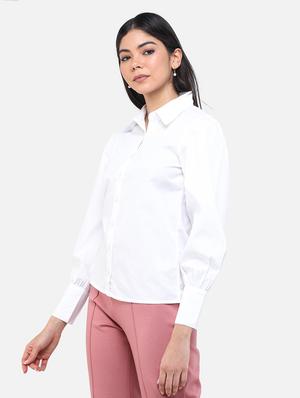 long sleeved solid shirt - 17693640 - Standard Image - 2
