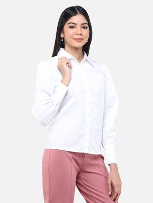 long sleeved solid shirt - 17693640 - Standard Image - 3