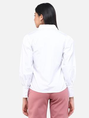 long sleeved solid shirt - 17693640 - Standard Image - 4