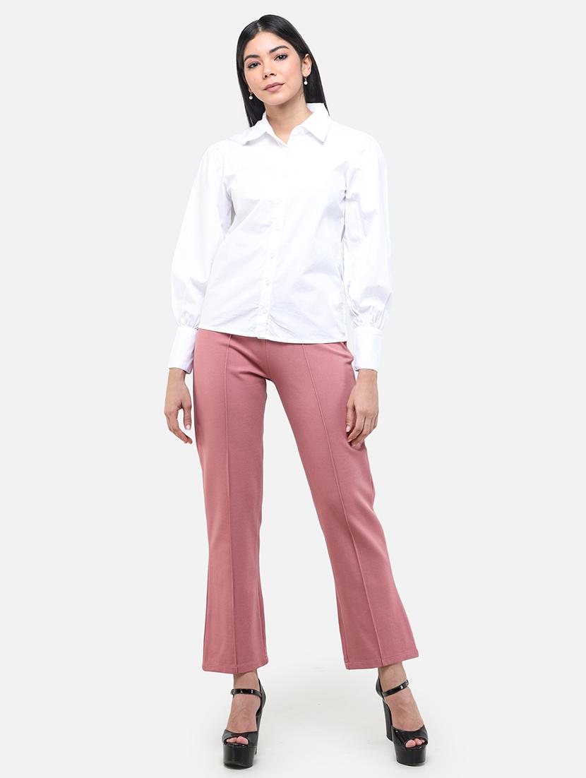 long sleeved solid shirt - 17693640 - Zoom Image - 5