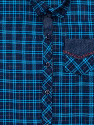 blue cotton shorts set - 17693650 - Standard Image - 6