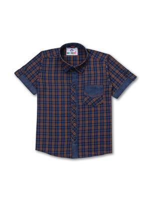 blue cotton shorts set - 17693651 - Standard Image - 2