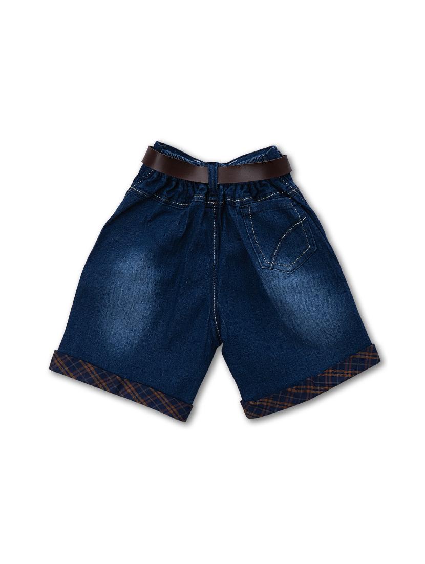 blue cotton shorts set - 17693651 - Zoom Image - 5