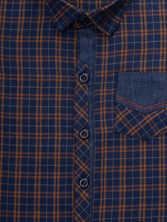 blue cotton shorts set - 17693651 - Zoom Image - 6