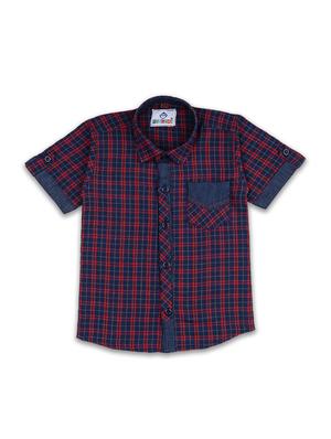 blue cotton shorts set - 17693652 - Standard Image - 2