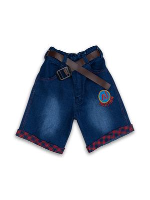 blue cotton shorts set - 17693652 - Standard Image - 4