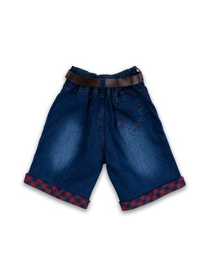 blue cotton shorts set - 17693652 - Standard Image - 5