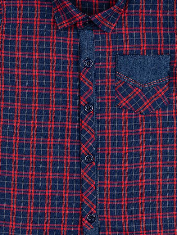 blue cotton shorts set - 17693652 - Zoom Image - 6