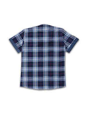blue cotton shorts set - 17693655 - Standard Image - 3