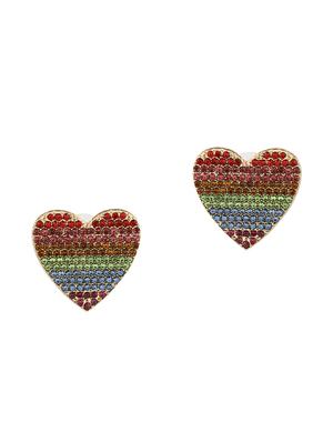 multi colored metal studs earring - 17693789 - Standard Image - 2