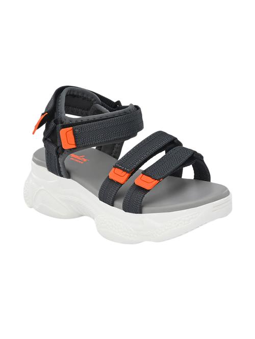 grey fabric back strap sandals - 17693821 - Standard Image - 1