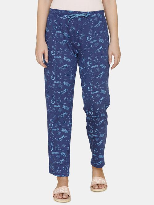 drawstring waist printed pajama - 17694027 - Standard Image - 1