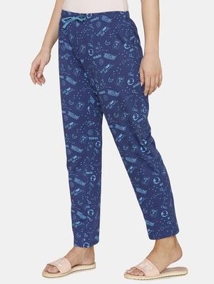 drawstring waist printed pajama - 17694027 - Standard Image - 2