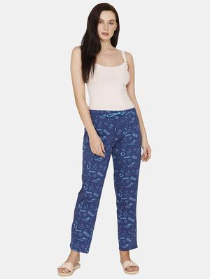 drawstring waist printed pajama - 17694027 - Standard Image - 4