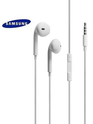 white samsung in ear phone - 17694207 - Standard Image - 2