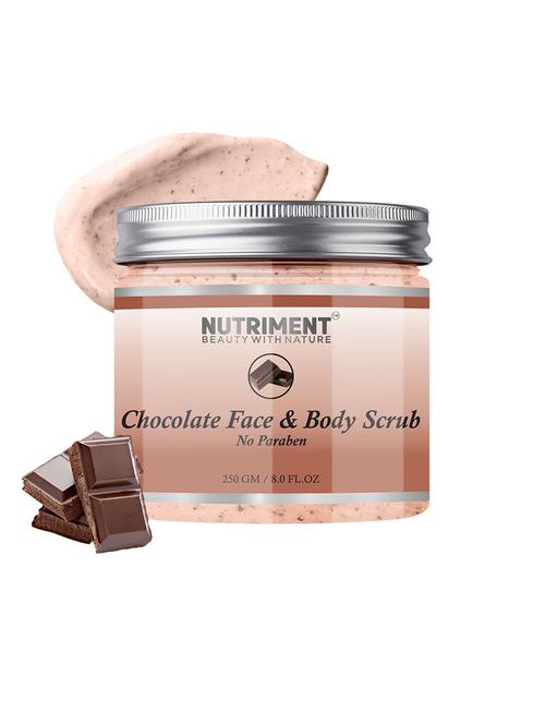 nutriment chocolate scrub,250gram suitable for all skin types - 17694414 - Standard Image - 1
