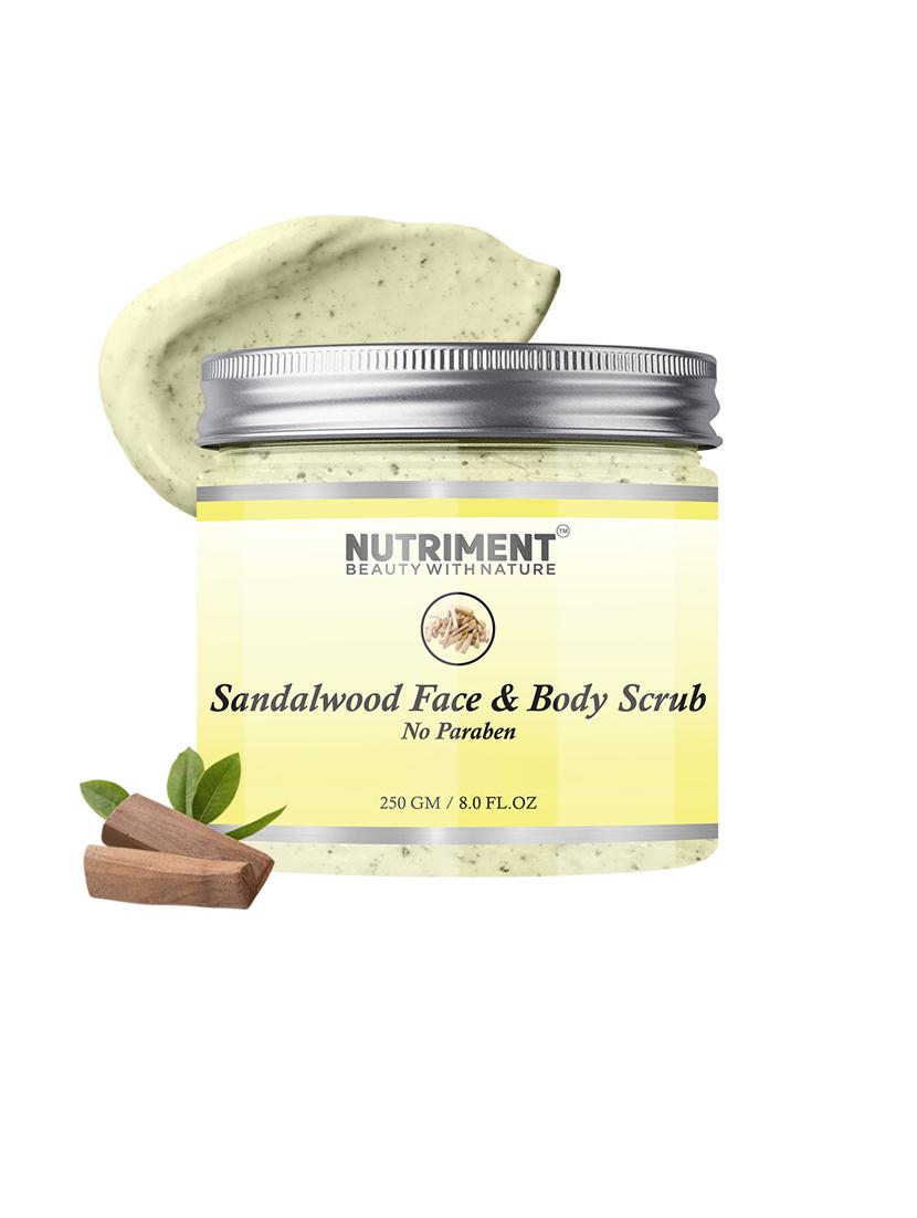 nutriment sandalwood scrub,250gram suitable for all skin types - 17694426 - Zoom Image - 1
