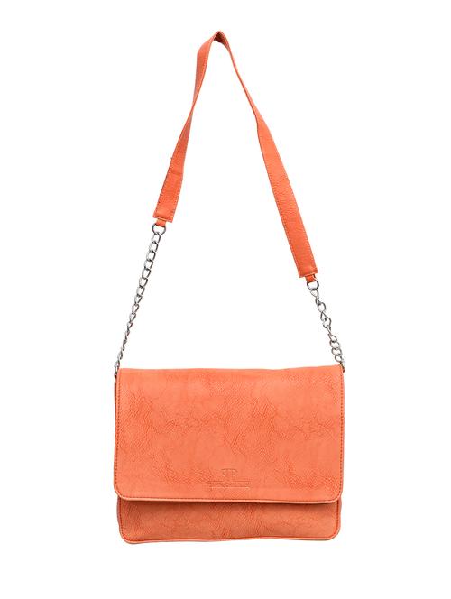 orange leather regular handbag - 17694496 - Very Small Image - 1