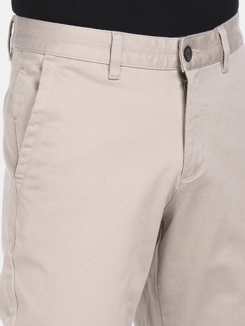 beige solid chinos - 17694629 - Zoom Image - 6