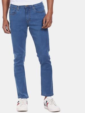 blue plain denim jeans - 17694648 - Standard Image - 2