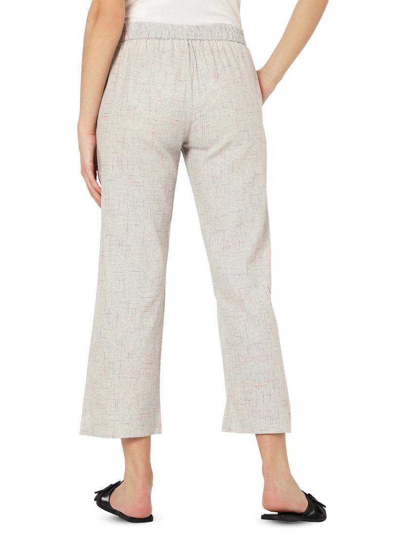 high rise cropped trousers - 17694789 - Zoom Image - 3