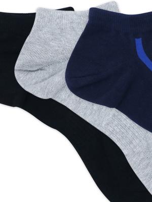 multi colored cotton ankle length sock - 17694956 - Standard Image - 6