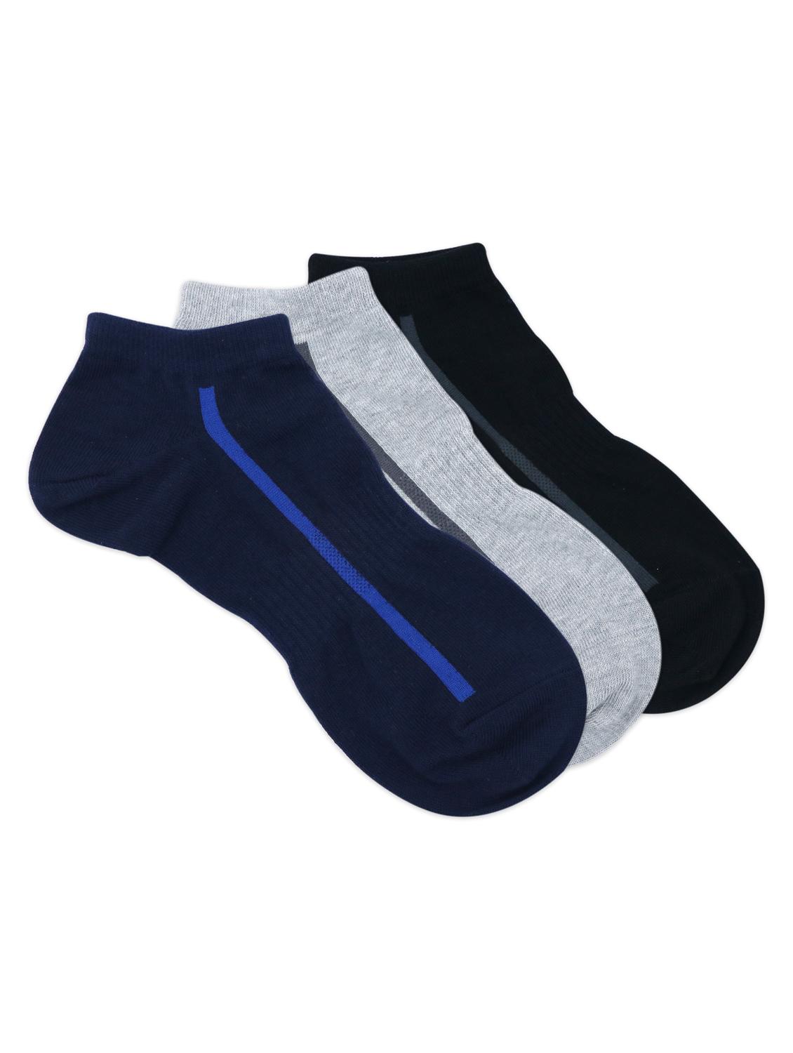 multi colored cotton ankle length sock - 17694956 - Zoom Image - 2