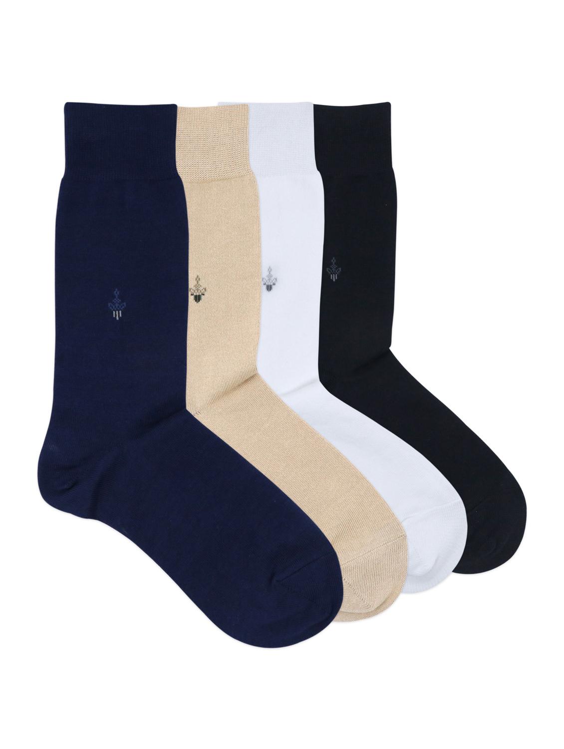 multi colored cotton above ankle length sock - 17694967 - Zoom Image - 2