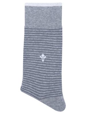 multi colored cotton above ankle length sock - 17694969 - Standard Image - 4