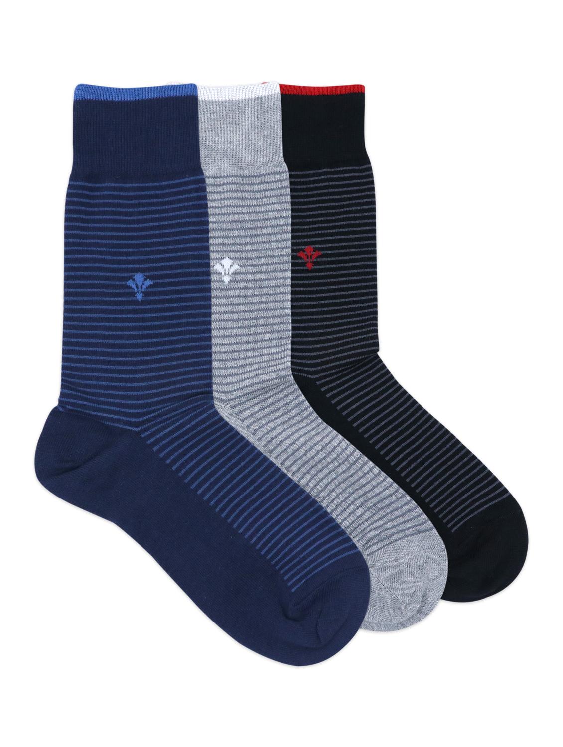 multi colored cotton above ankle length sock - 17694969 - Zoom Image - 2