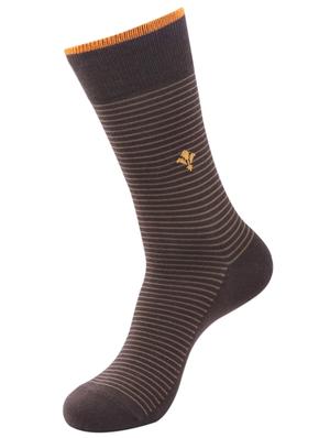 men pack of 3 striped above ankle length socks - 17694972 - Standard Image - 3