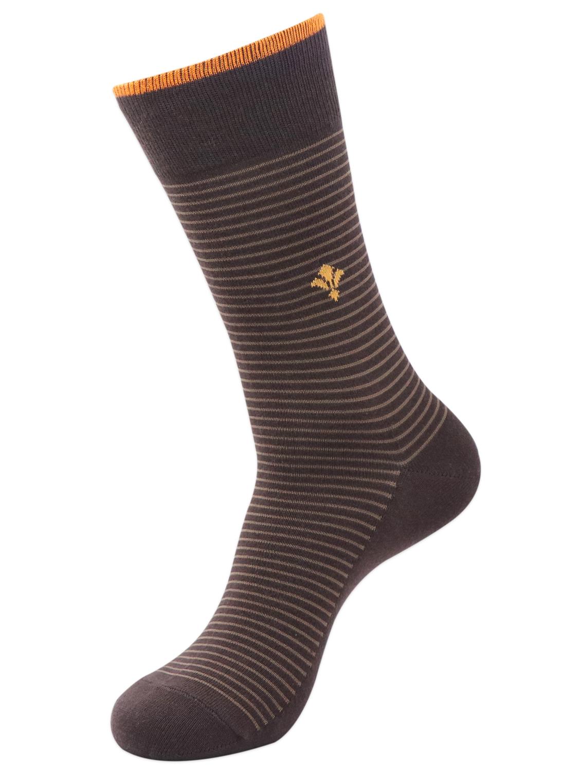 men pack of 3 striped above ankle length socks - 17694972 - Zoom Image - 3
