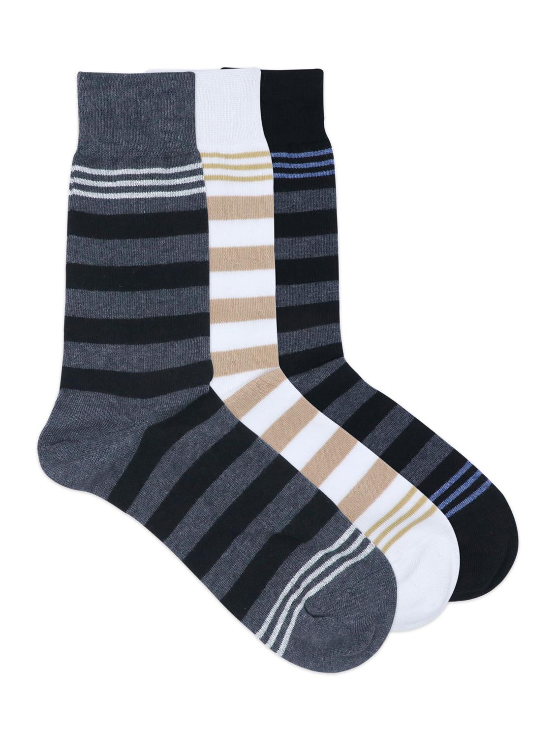 multi colored cotton above ankle length sock - 17694974 - Zoom Image - 2