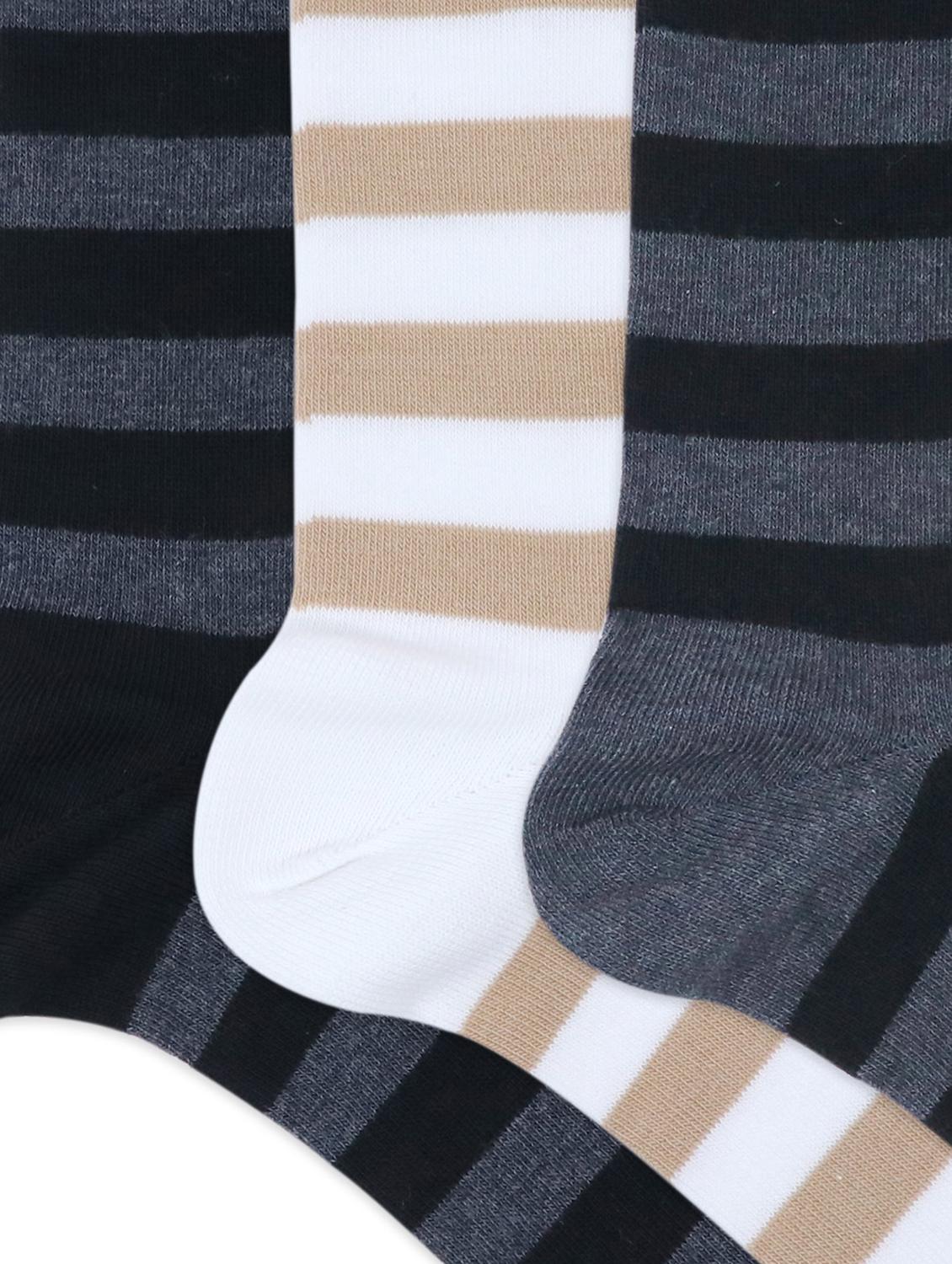 multi colored cotton above ankle length sock - 17694974 - Zoom Image - 5