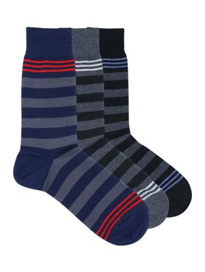 multi colored cotton above ankle length sock - 17694976 - Standard Image - 3