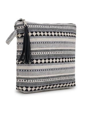 black canvas regular pouch - 17695029 - Standard Image - 5