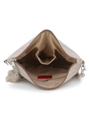 natural canvas regular sling bag - 17695068 - Standard Image - 3