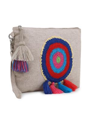 natural canvas regular sling bag - 17695068 - Standard Image - 4