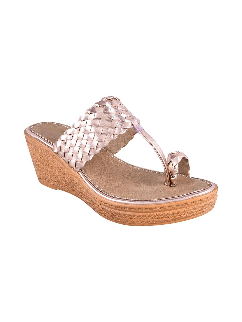 calzado women's gun metal platform heels slippers - 17695077 - Zoom Image - 1