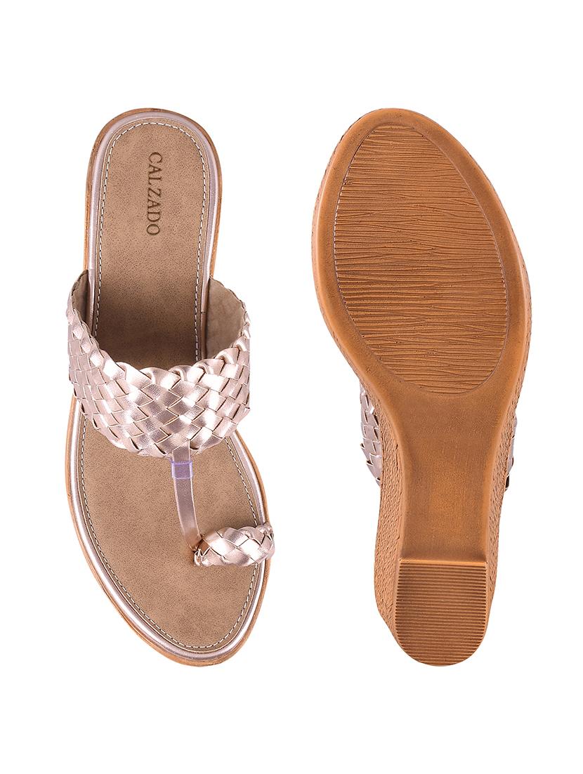 calzado women's gun metal platform heels slippers - 17695077 - Zoom Image - 3