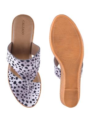 calzado women's beige platform heels open toe slippers - 17695080 - Standard Image - 4