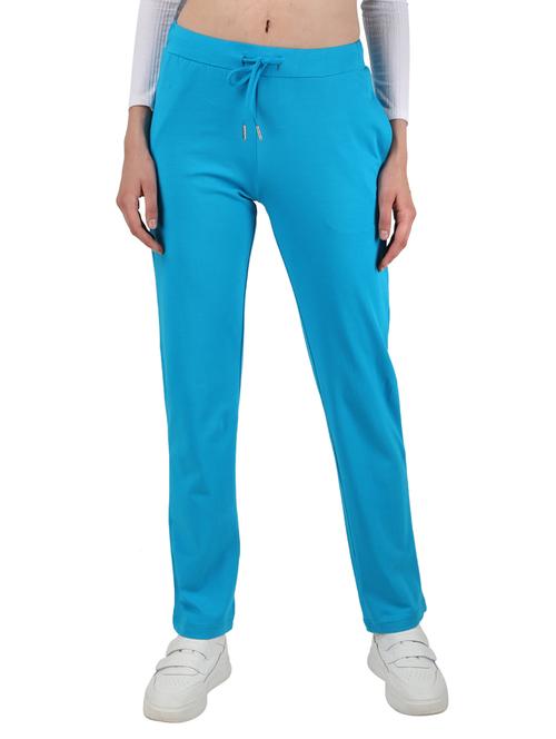 drawstring waist solid track pant - 17695133 - Standard Image - 1
