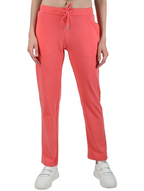 drawstring waist solid track pant - 17695134 - Standard Image - 1