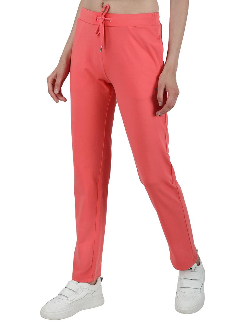 drawstring waist solid track pant - 17695134 - Zoom Image - 2